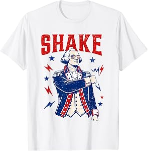 Funny Shake and Bake 4th of July Couple Matching Men Women T-Shirt