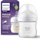 Philips Avent Natural Response Baby Bottle 125ml SCY900/01 BPA Free 0+