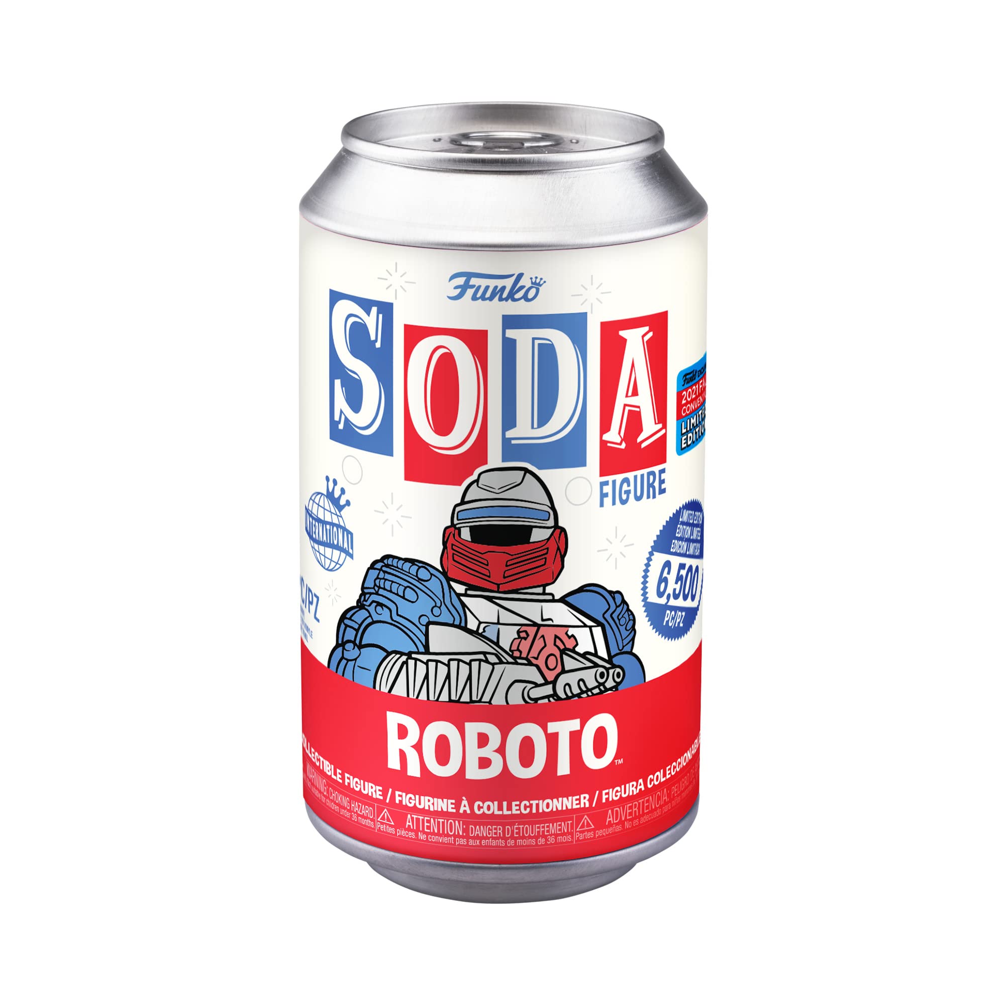 Funko Vinyl SODA: MOTU - Roboto - Metallic Chase - (Styles May Vary) - Masters Of the Universe - Collectable Vinyl Figure - Gift Idea - Official Merchandise - Toys for Kids & Adults - TV Fans