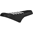Enjoy Mfg Seat Cover Compatible Fit for Ridstar Q20 E Bike #477 (All Black with White Ribs)