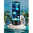 Order Soon Jellyfish Lamp with 16 Colors Changing for Relax Mood Light Gift with USB for Kids Men Women for Home Decoration…