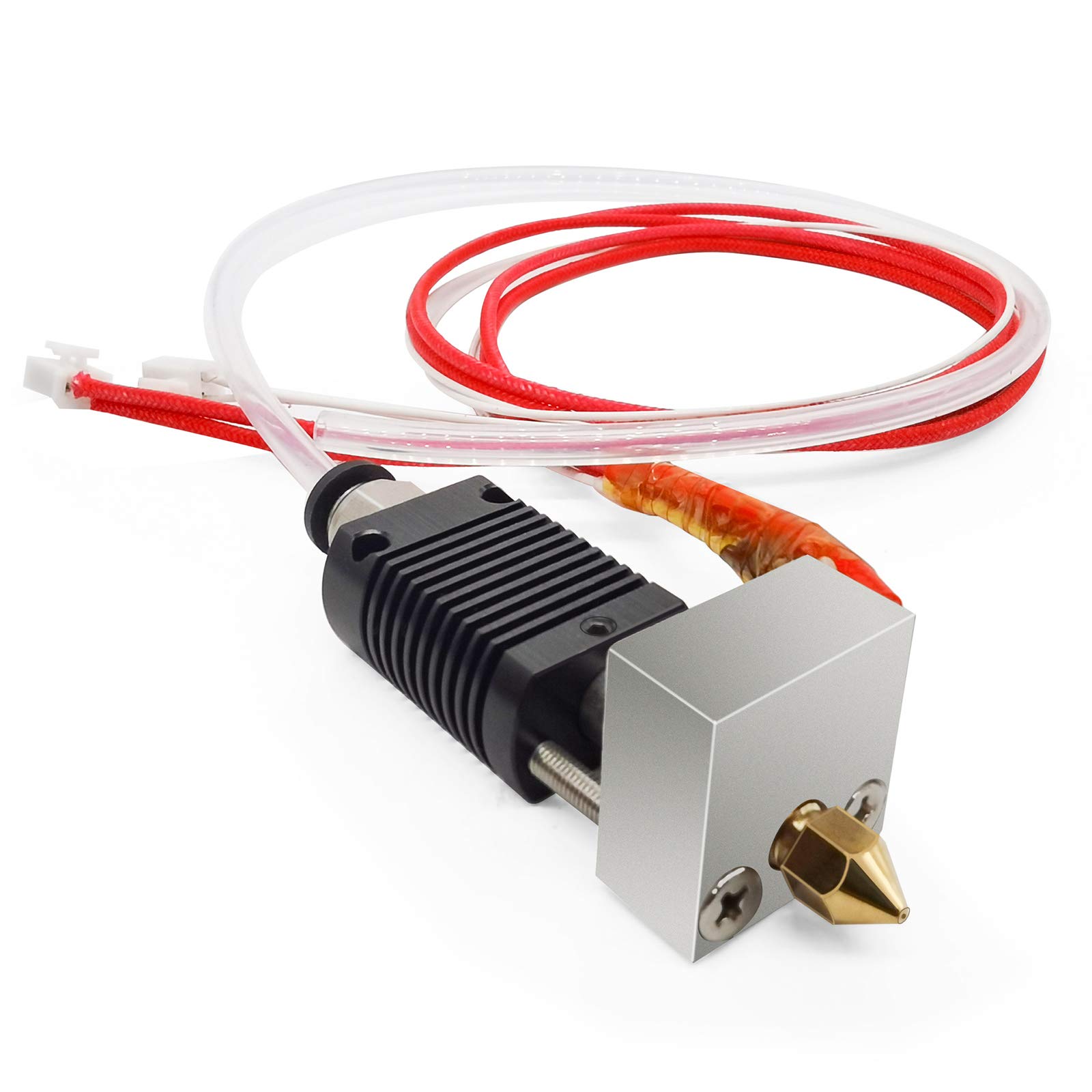 LICHIFIT 24V Extrusion Head Kit with Heating Rod for Anet ET4 1.75mm 3D Printer Tube Transparent Parts Accessories