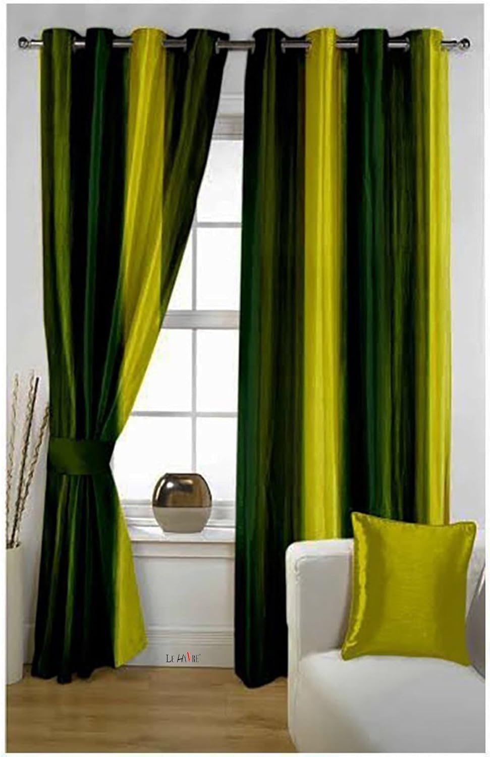 Buy Milan Italian 7d Hybrid Polyester Printed Door Curtain 4 X 7