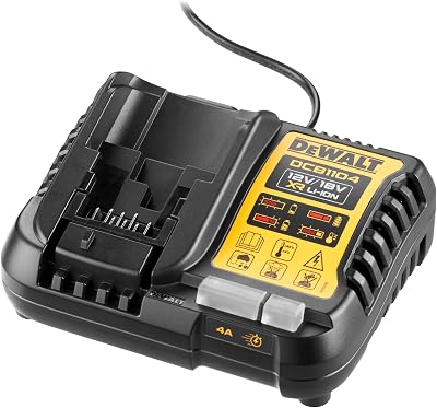 DEWALT XR 12V - 18V Li-Ion Battery Charger 4A Rail Mount