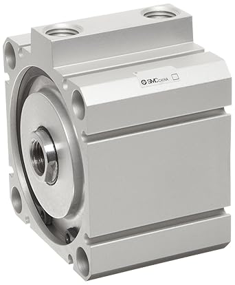 Smc Ncq8b106 100 Aluminum Air Cylinder Compact Double Acting Through Hole Mounting Not Switch Ready No Cushion 1 1 16 Bore Od 1 Stroke 0 5 Rod Od 1 8 Npt Industrial Air Cylinders Amazon Com Industrial