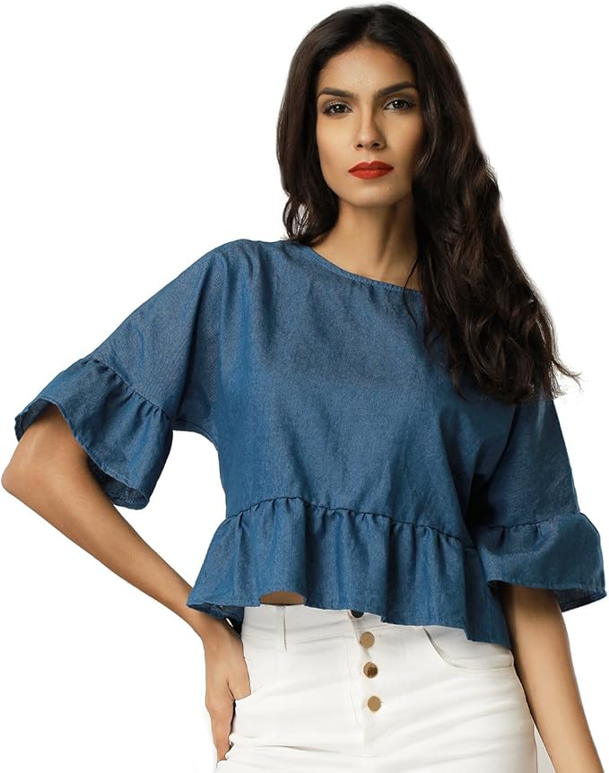 printed blouse