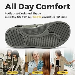 FitVille Diabetic Shoes for Women Extra Wide Width
