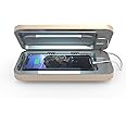 PhoneSoap 3 UV Cell Phone Sanitizer & Dual Universal Cell Phone Charger Box | Patented & Clinically Proven 360-Degree UV-C Li