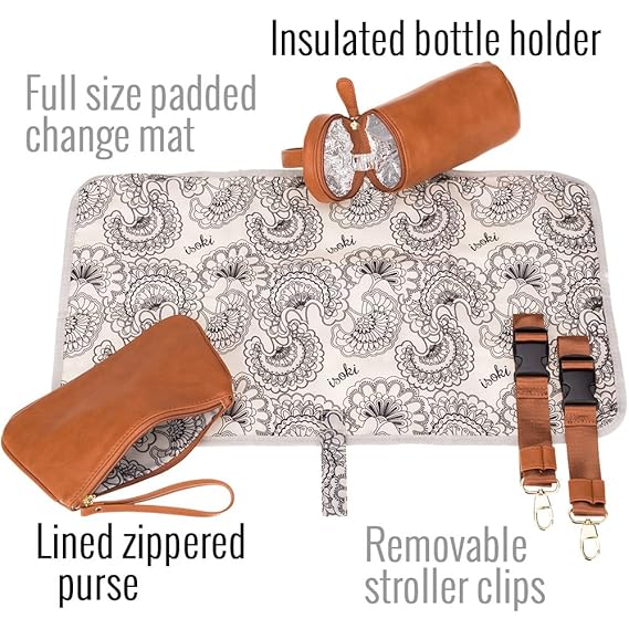 isoki madame polly baby diaper bag