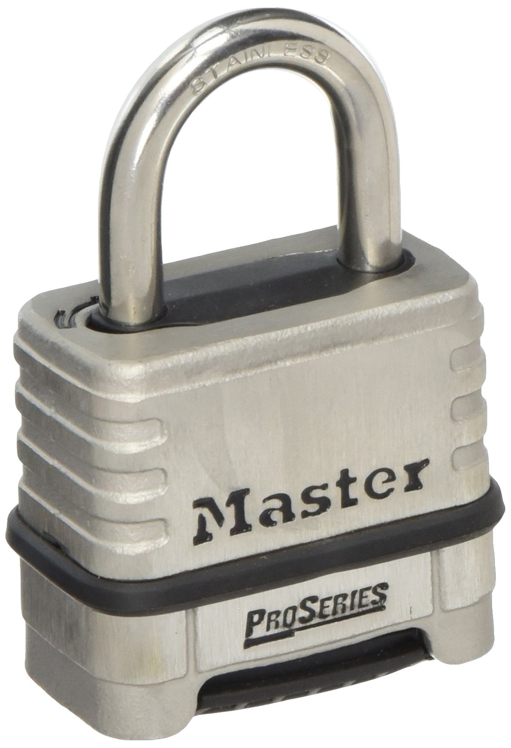Master Lock 1174D Resettable Stainless Steel Combination Padlock