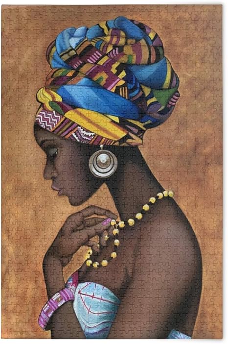 Amazon.com: ALAZA Jigsaw Puzzles for Adults 500 Pieces Afro African