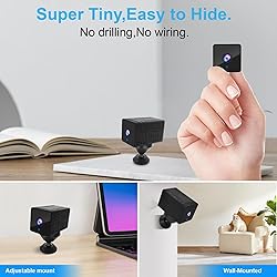 4K Wireless WiFi IP Camera,1800mAh Battery,Upgrade