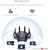ASUS RT-AX89X 12-Stream AX6000 WiFi 6 Router MU-MIMO OFDMA AiProtection Pro view 7