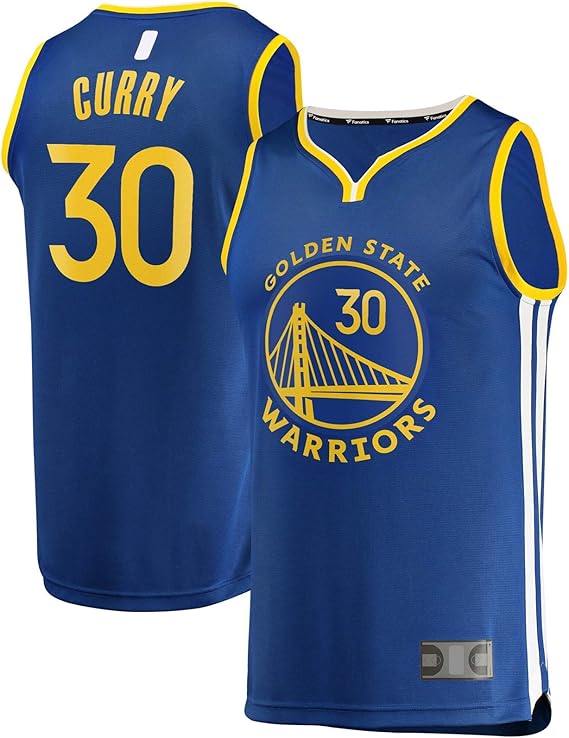 Royal -T-Shirt Curry Men's Golden Basketball Jersey State Sportssweat Stephen Polyester #30 Fast 