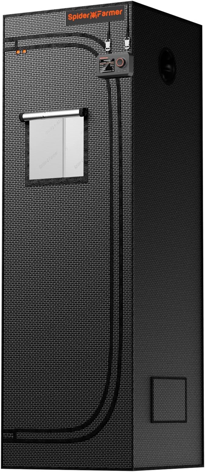 Spider Farmer 90x90x180CM Grow Tent High Reflective Mylar 3x3