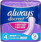 Always Discreet Adult Incontinence Pads for