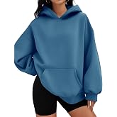 LOMON Hoodies for Women Oversized Sweatshirt Hooded Long Sleeve Casual Fleece Tops Pullover Sweater with Pocket