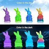 YOUSU 3D Filament Bundle Glow PLA 1.75mm Multicolor 250g x4 view 2