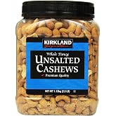 Kirkland Signature Unsalted Cashews, 2.5 Pound, 1 Pack