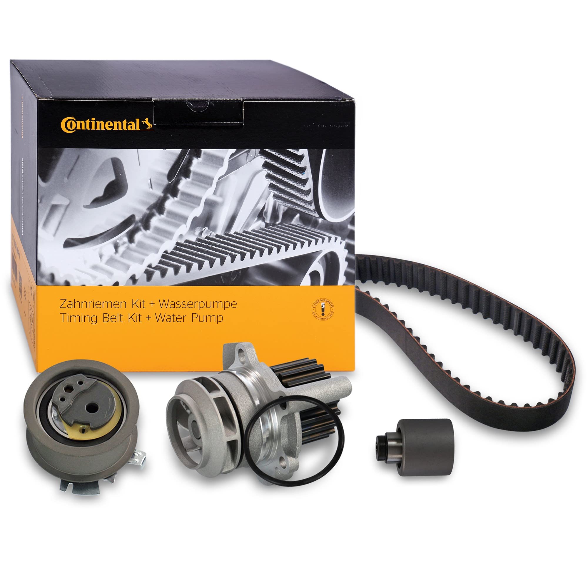 CONTITECH CT1028WP4 Water Pump + Timing Belt Set Number of Teeth 120 30 mm with Seal for VW Golf IV Hatchback (1J1) Golf V Hatchback (1K1) Touran (1T1, 1T2) Passat Variant (3C5) Golf Plus (5M1, 521)
