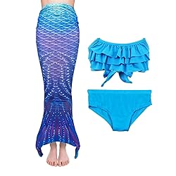 Superband Girls Mermaid Bathing Suit 3PCS