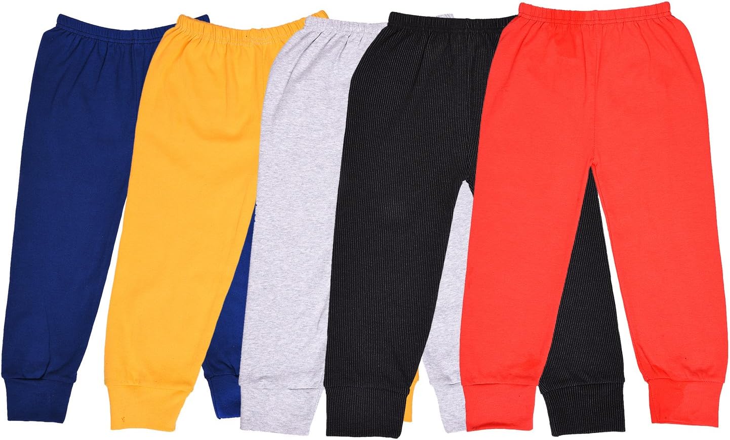 ALOFT Boys' Cotton Track Pants (Pack of 5)