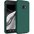 kwmobile Case Compatible with Samsung Galaxy Xcover 4 / 4S Case - Soft Slim Protective TPU Silicone Cover - Turquoise Green