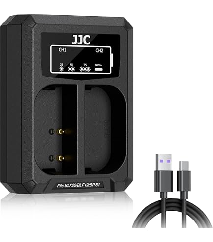 Amazon.com : LCD USB Battery Charger for Panasonic Lumix DMC-GX8