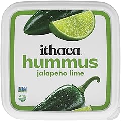Ithaca Jalapeno Lime Hummus, Non-GMO, Minimal Ingredients, 10oz