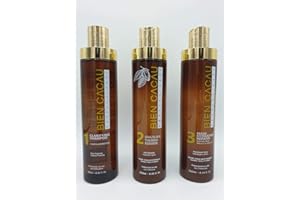 Bien Cacau Brazilian Smoothing Kit 3 x 250 ML - Brazilian Keratin Hair Care Product - Repairing and Softening - Dry, Chemical