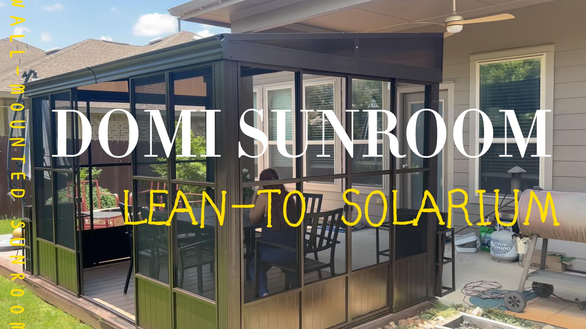 Domi 8x12 Lean-to Gazebo Review: Wall-Mounted Hardtop with Curtains & Netting image 31