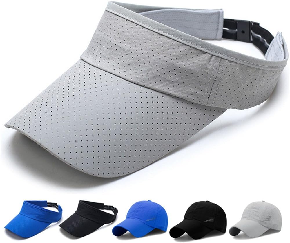 SHANLIANGQuick Dry Sports Hat Lightweight Breathable Soft Outdoor Run Baseball Cap