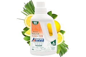 TropiClean Flea and Tick Laundry Additive, Laundry Detergent Booster, Safe for Dogs, Cats, & Home, Powerful Treatment Laundry Addition, 32oz