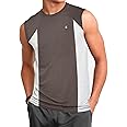Champion Big and Tall Muscle Shirts for Men - Quick Dry Active Moisture Wicking