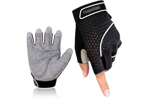 Hopedas Weight Lifting Gym Workout Gloves Full Palm Protection for Men and Women,Breathable Sport Gloves for Training,Fitness