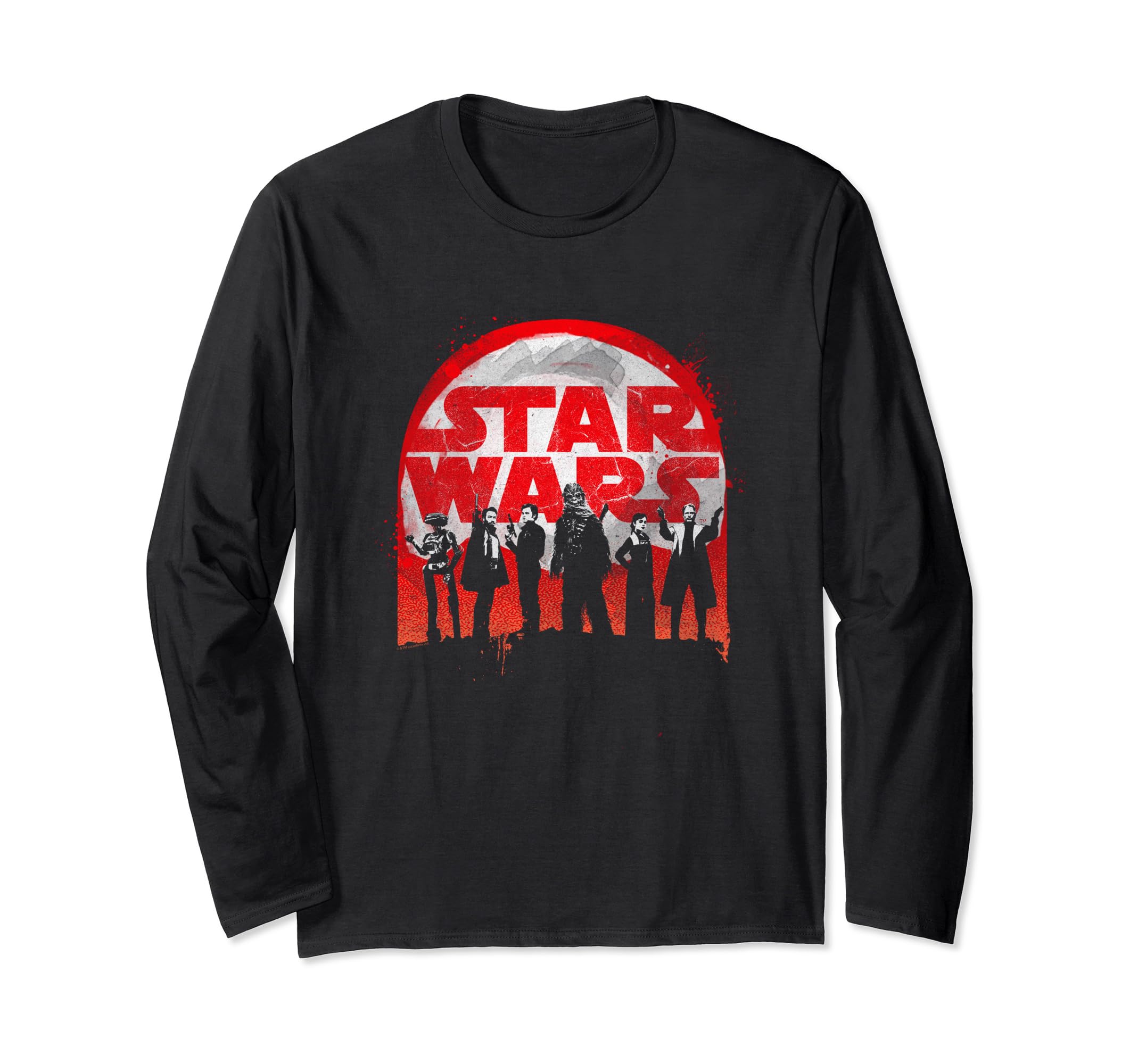 Star Wars Han Solo Movie Scruffy Lookin Team Long Sleeve T-Shirt