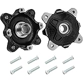 Front Wheel Hub & Stud Left & Right for Polaris RZR 900 800-4 570 Ranger 800 Diese-l 900 700 ACE 570 900