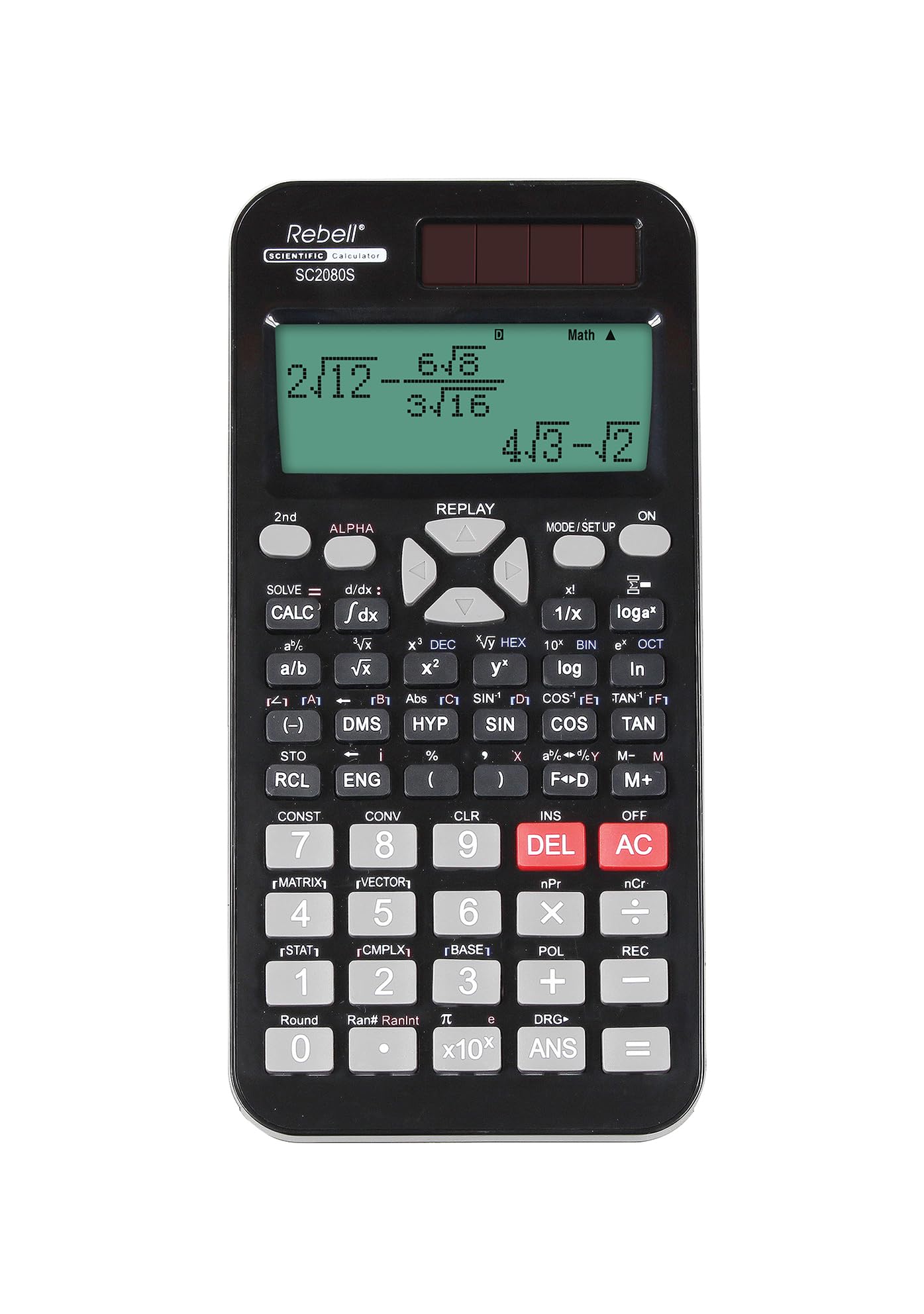 Rebell SC 2080S Scientific Calculator