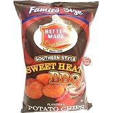Better Made Family Size southern style sweet heat bbq flavor potato chips 8.5-ounce bag