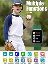 Mgaolo Kids Smart Watch Boys Girls Fitness Tracker Heart Rate Sleep Monitor view 2