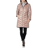 Calvin Klein Women's Chevron Quilted Packable Down Jacket (Standard and Plus)