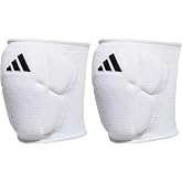 adidas Unisex-Kids 5-Inch Volleyball Kneepads, White/Black, Medium