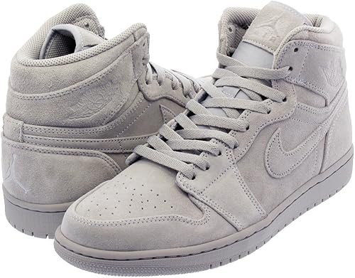 air jordan 1 grey suede