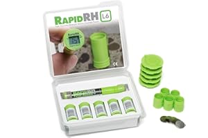 Wagner Meters Rapid RH (Smart Sensor w-Fahrenheit Total Reader, 5 Pack)