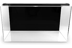 NORTH AMERICAN PET Seaclear 50 Gal Acrylic Aquarium Combo Set, 36 x 15 x 20, Black