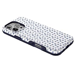 Casely iPhone 16 Pro Max Case Blue Hearts