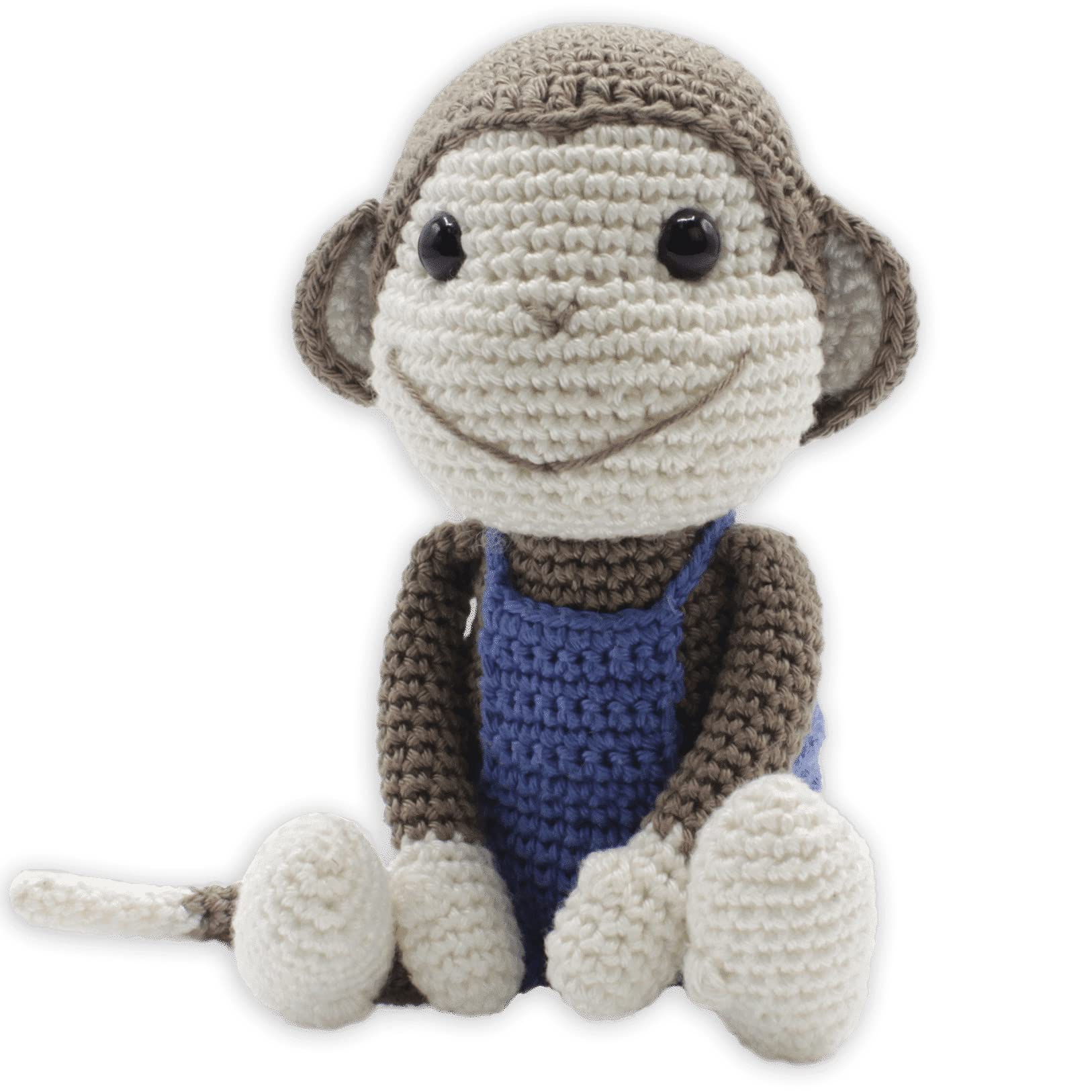 Hardicraft HC-40IC57 Bryan Monkey Crochet Set, Cotton, Brown, One Size