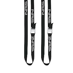 NRS 1" Heavy Duty Tie Down Strap 2 Pack - Stealth