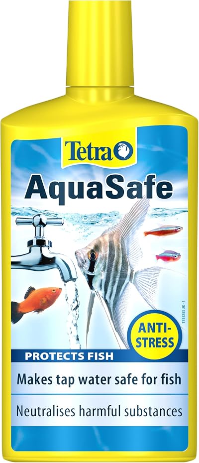 Tetra AquaSafe 500 ml Aquarium Water Conditioner for Fresh & Saltwater