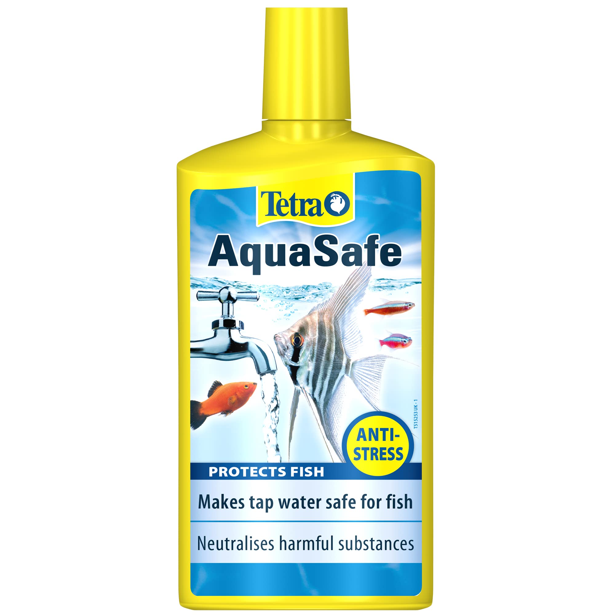 Tetra AquaSafe to Turn Tap Water into Safe and Healthy Water for Fish and Plants, 500 ml — image 1
